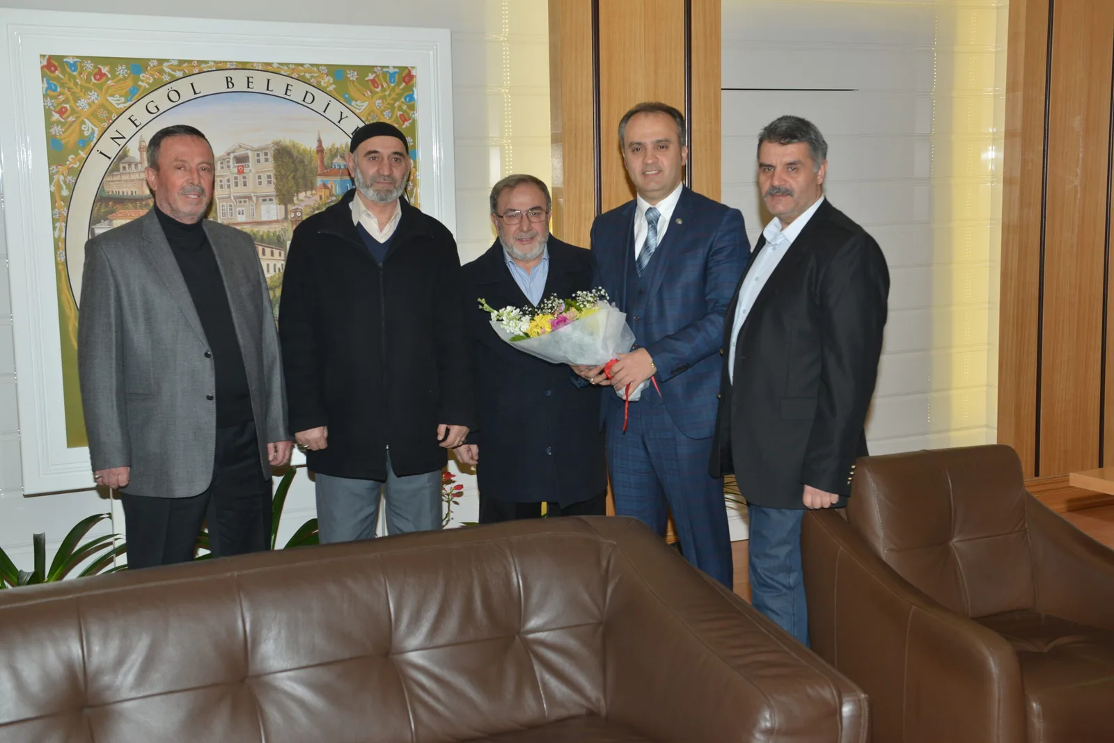 Hamidiye muhtarından Aktaş’a ziyaret