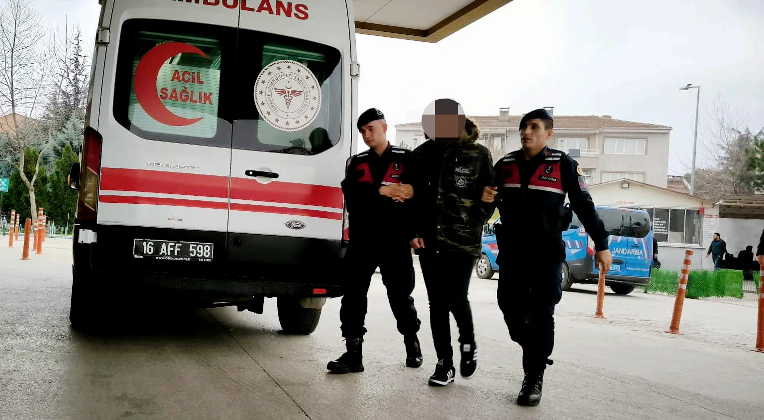İnegöl'de hırsızlık zanlısı kıskıvrak yakalandı