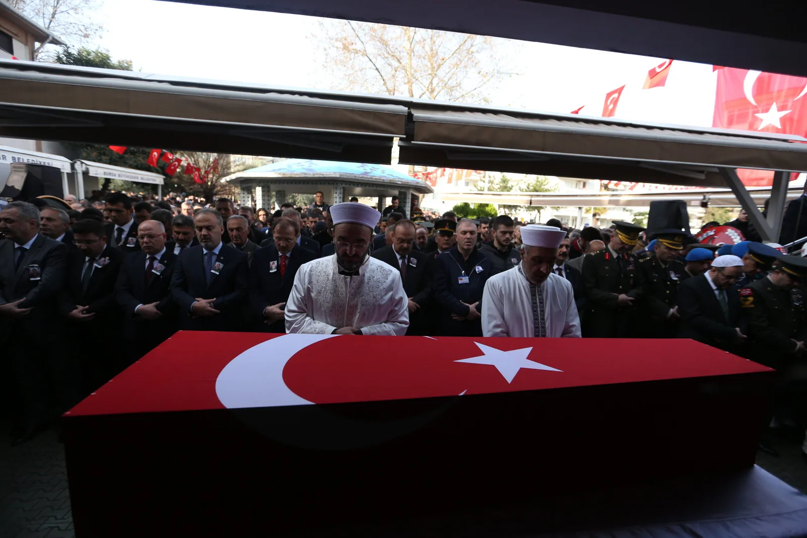 Şehit Piyade Komando Üsteğmen Tunahan Yavuz, Bursa'da son yolculuğuna uğurlandı