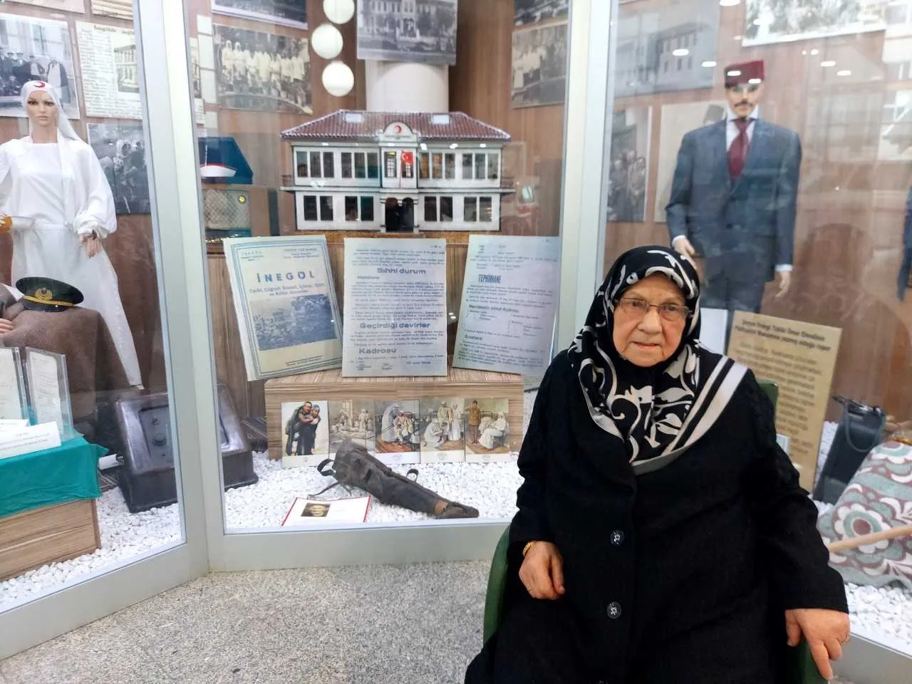 Balkan Savaşları gazisinin protez bacağı İnegöl Devlet Hastanesi'nde müzede sergileniyor
