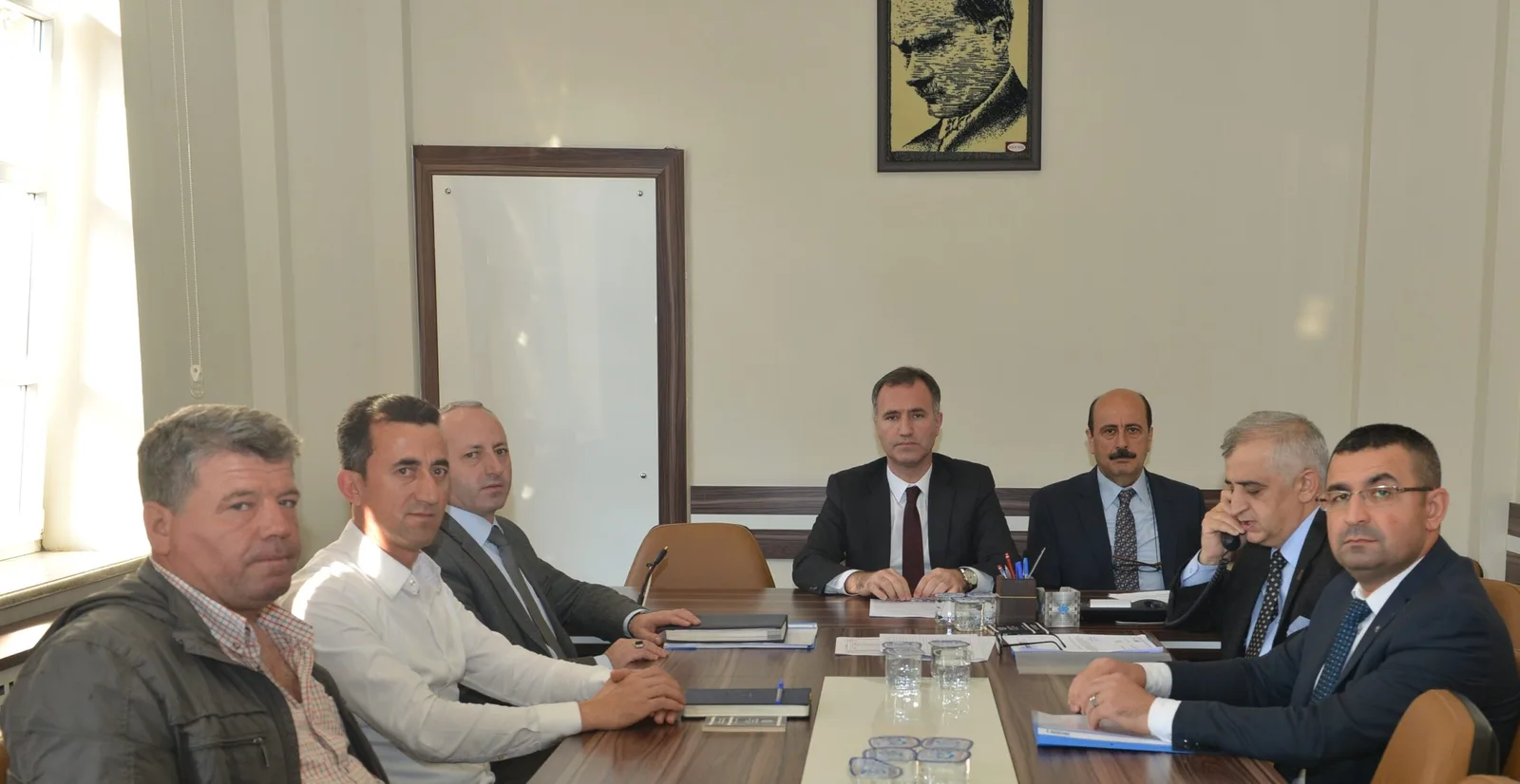 Belediye işçileri için masaya oturuldu