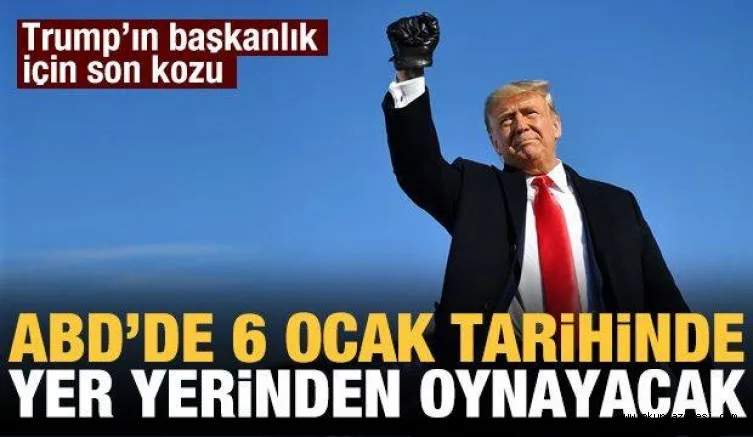 ABD'de 6 Ocak'ta yer yerinden oynayacak!