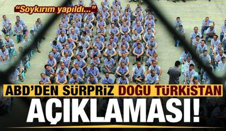 ABD'den Uygur Türkleri ile ilgili tarihi karar!