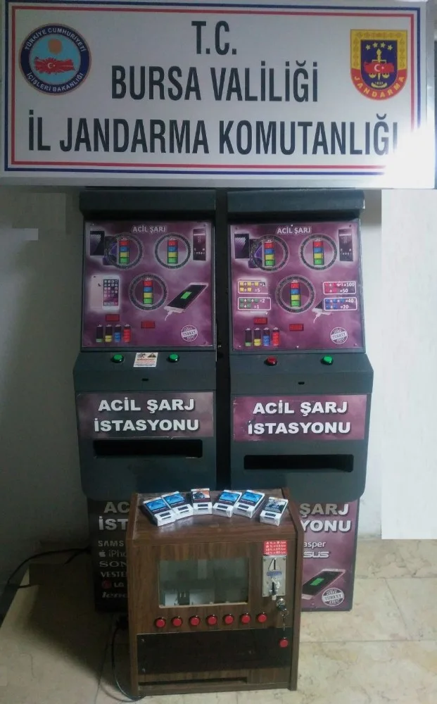 Acil Şarj İstasyonu Gibi Kumar Makinesi