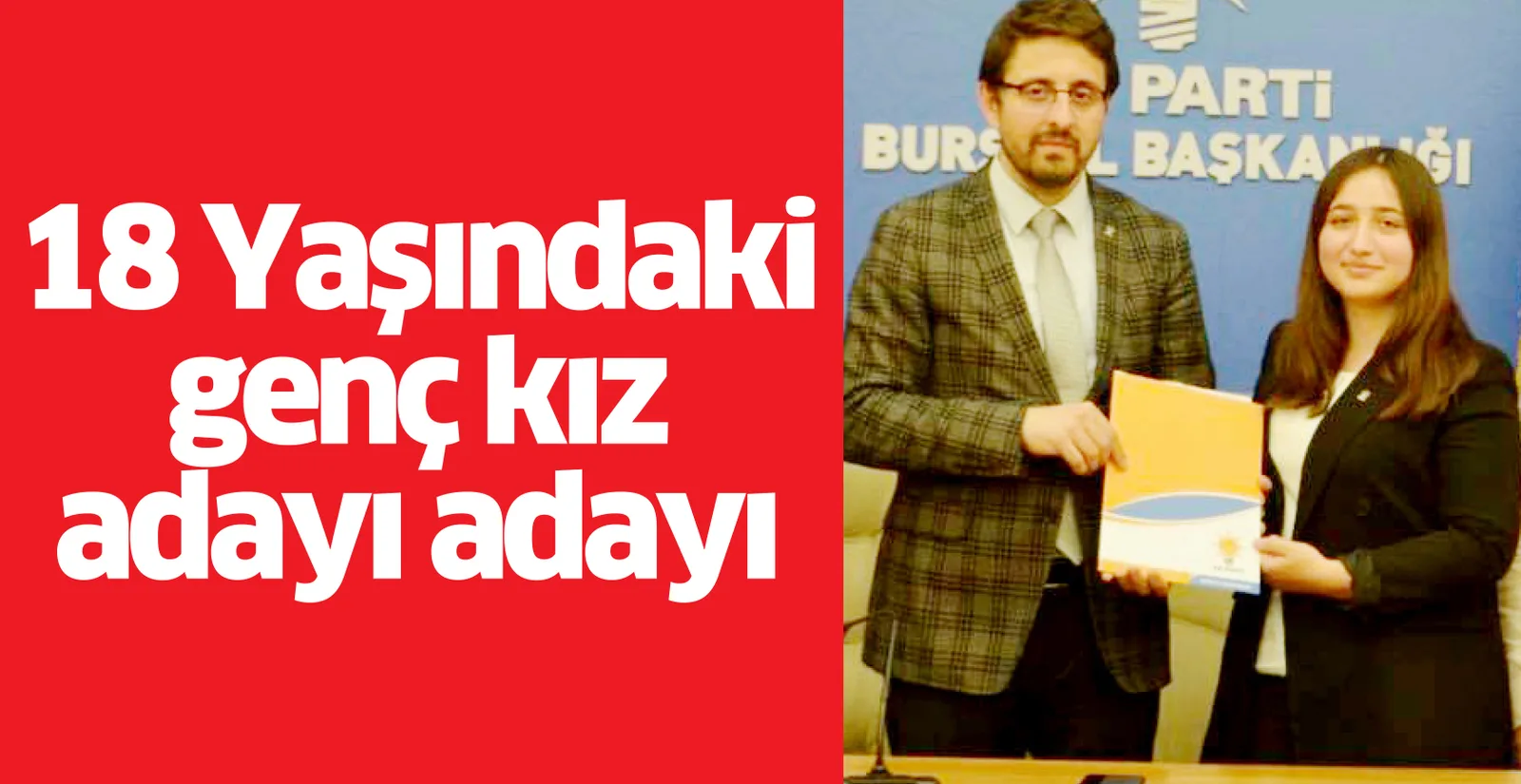 Genç kız aday adayı