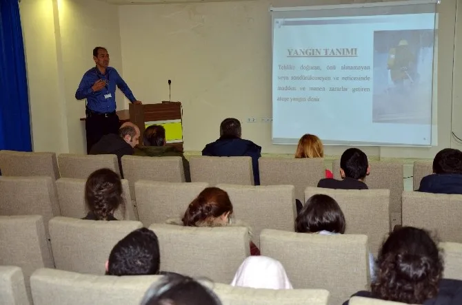 Adü Hastanesinde Acil Durum Ve Afet Yönetimi Eğitimi Verildi
