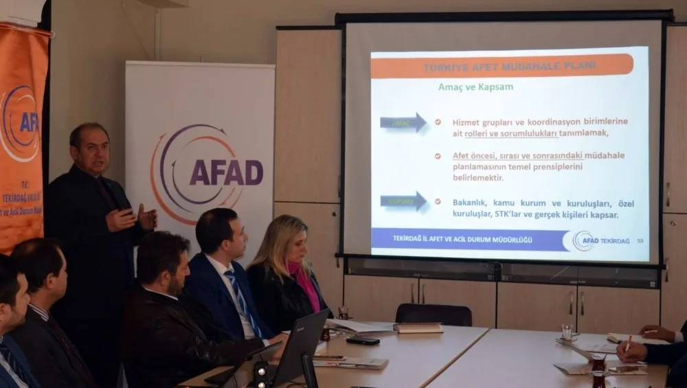 Afad Bilgilendirme Toplantısı Yapıldı