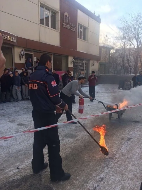 Afaddan “Temel Afet Bilinci Ve Yangın” Eğitimi