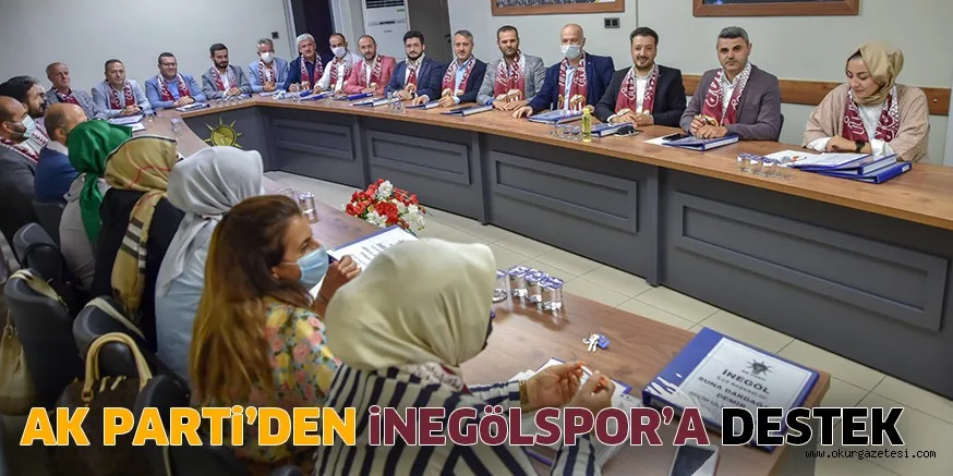 AK PARTi’DEN iNEGöLSPOR’A DESTEK