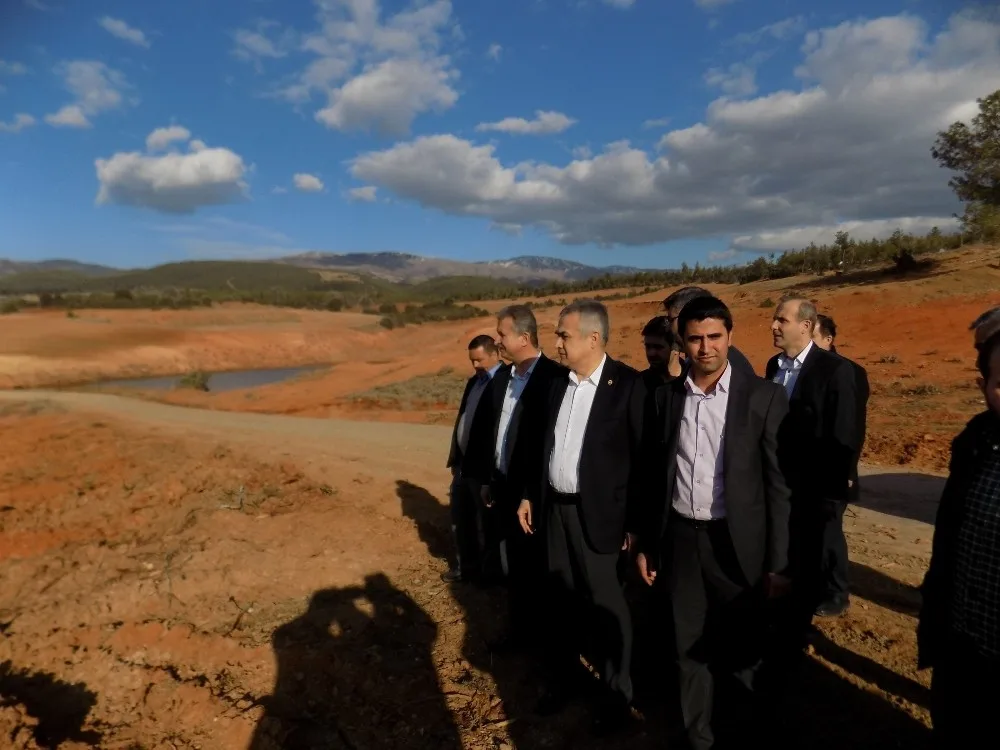Ak Partili Savaş Karacasuda İncelemelerde Bulundu