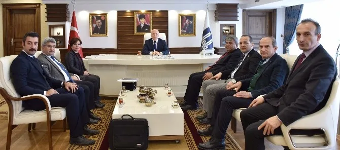Akdeniz Belediyeler Birliğinden Başkan Sekmene Ziyaret