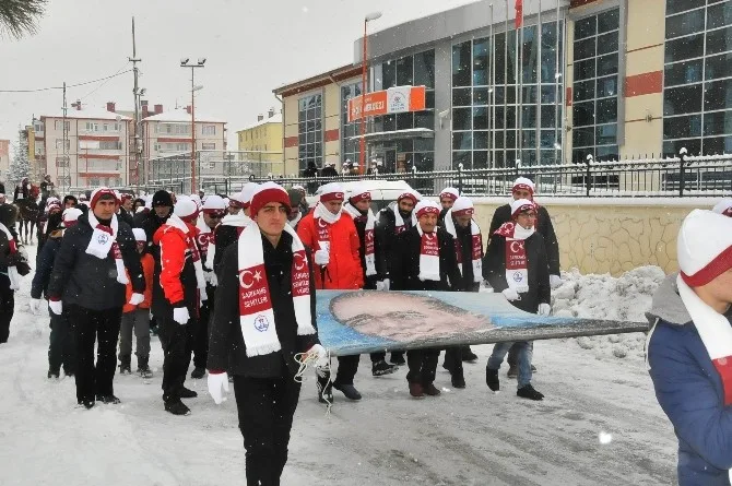 Akşehirde Sarıkamış Şehitleri Anıldı