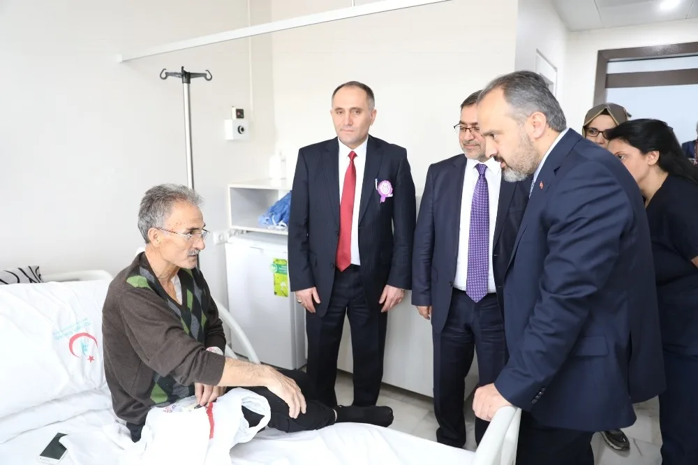 Aktaştan Hastalara Moral Ziyareti