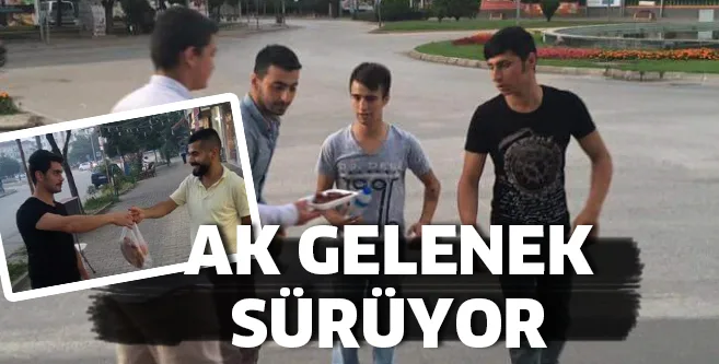İftara 5 kala etkinliği