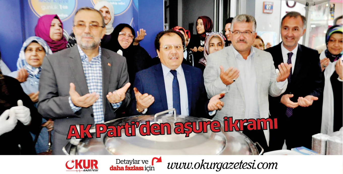 AK Parti’den aşure ikramı