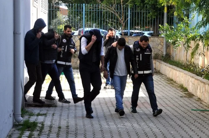 Alanyada Dolandırıcı Çetesi Yakalandı