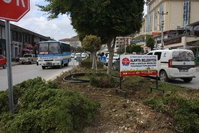 Alanyada Orta Refüj Sulama Sistemi Çalışmaları