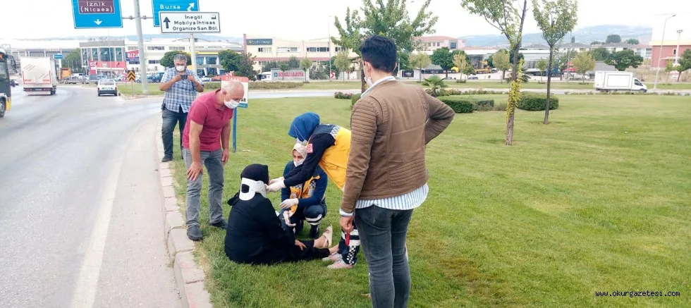 Alanyurt yolunda feci kaza