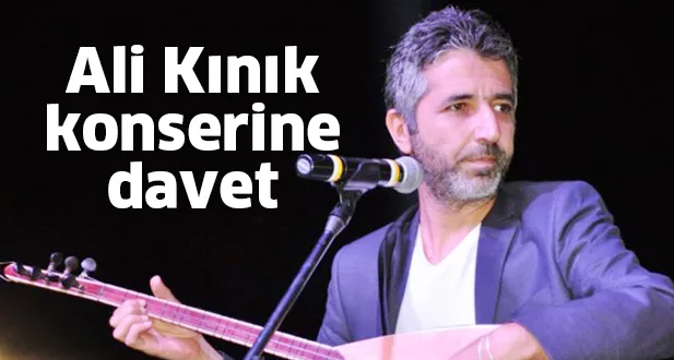 Ülkü Ocakları'ndan Ali Kınık konserine davet