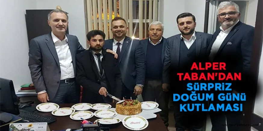 ALPER TABAN'DAN SüRPRiZ