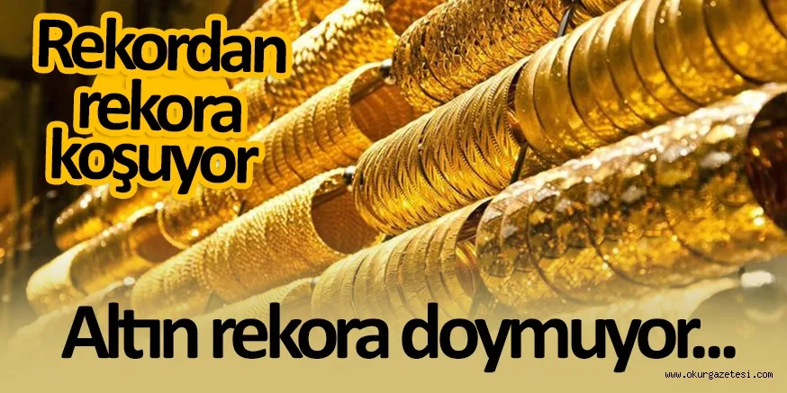 Altın rekora doymuyor