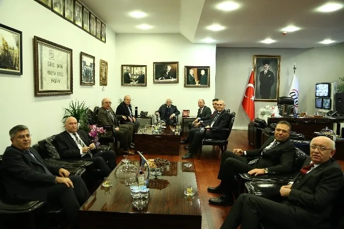 Ankara Sanayi Odasından Ato Yönetimine “Hayırlı Olsun” Ziyareti