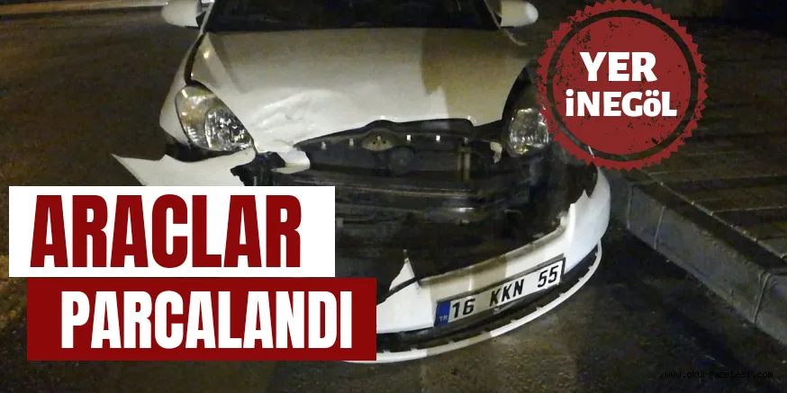 ARAÇLAR PARÇALANDI