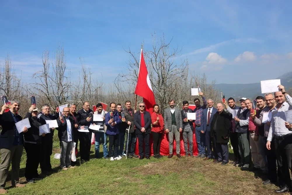 Armut Bahçesinde Sertifika Töreni