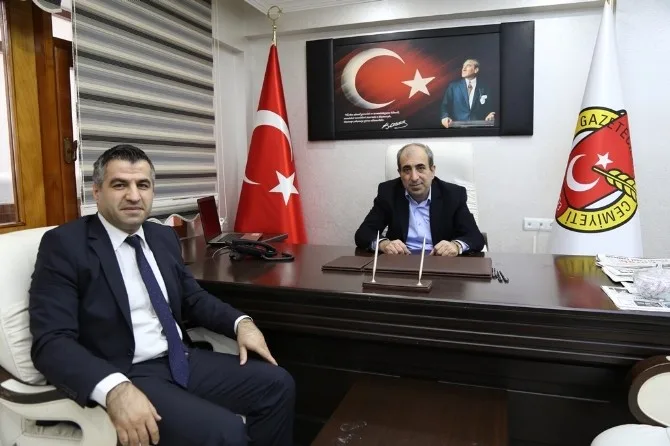 Artvinden Tokata Atanan Cumhuriyet Başsavcısı Aydın Turhandan Gazetecilere Veda Ziyareti