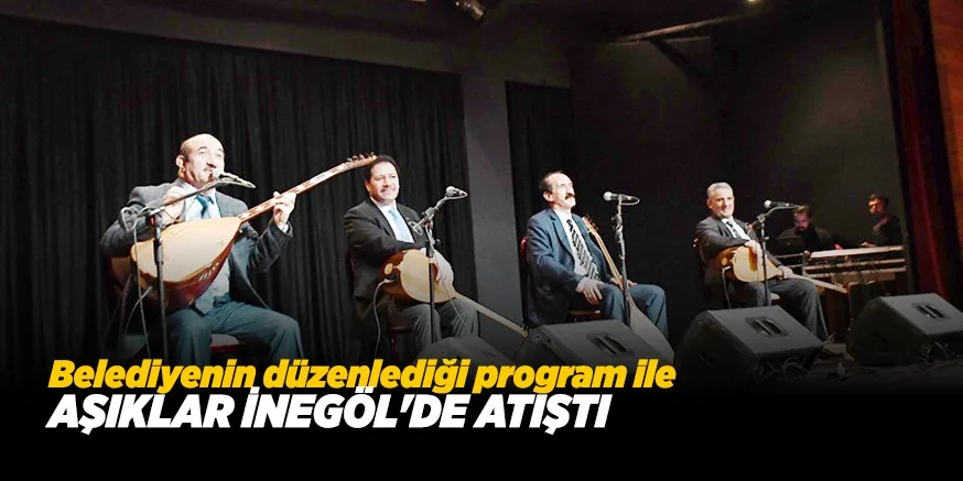 AŞIKLAR İNEGÖL'DE ATIŞTI