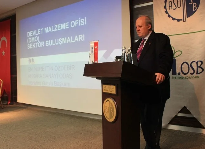 Aso Başkanı Özdebir: “Dmonun Önceliği Yerli Sanayici Olmalı”