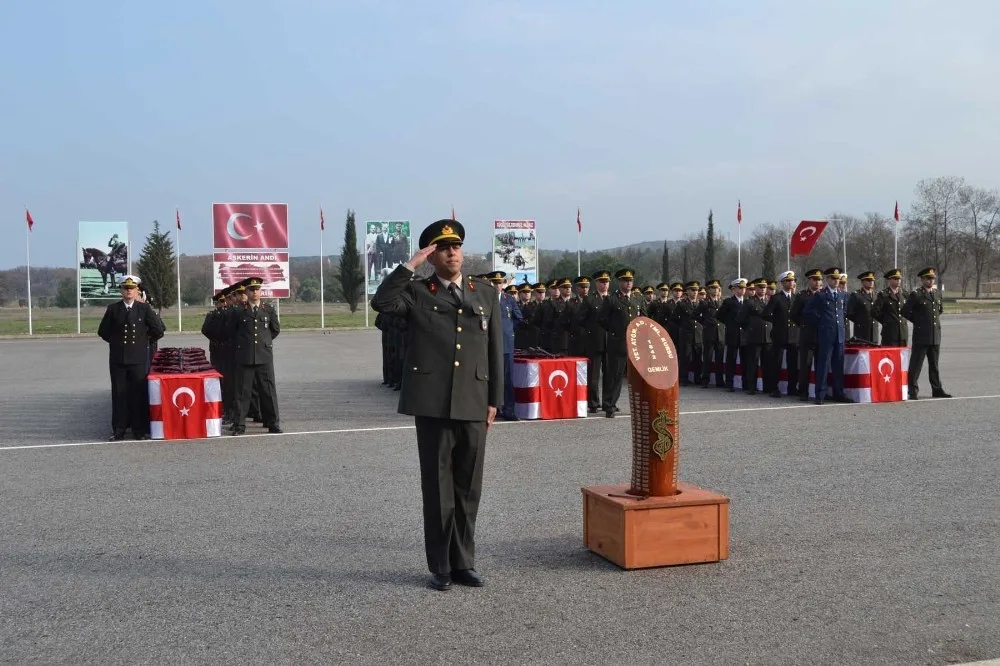 Asteğmenler Yemin Etti