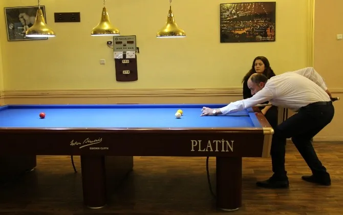 Aydında Bilardo Heyecanı Yaşanıyor