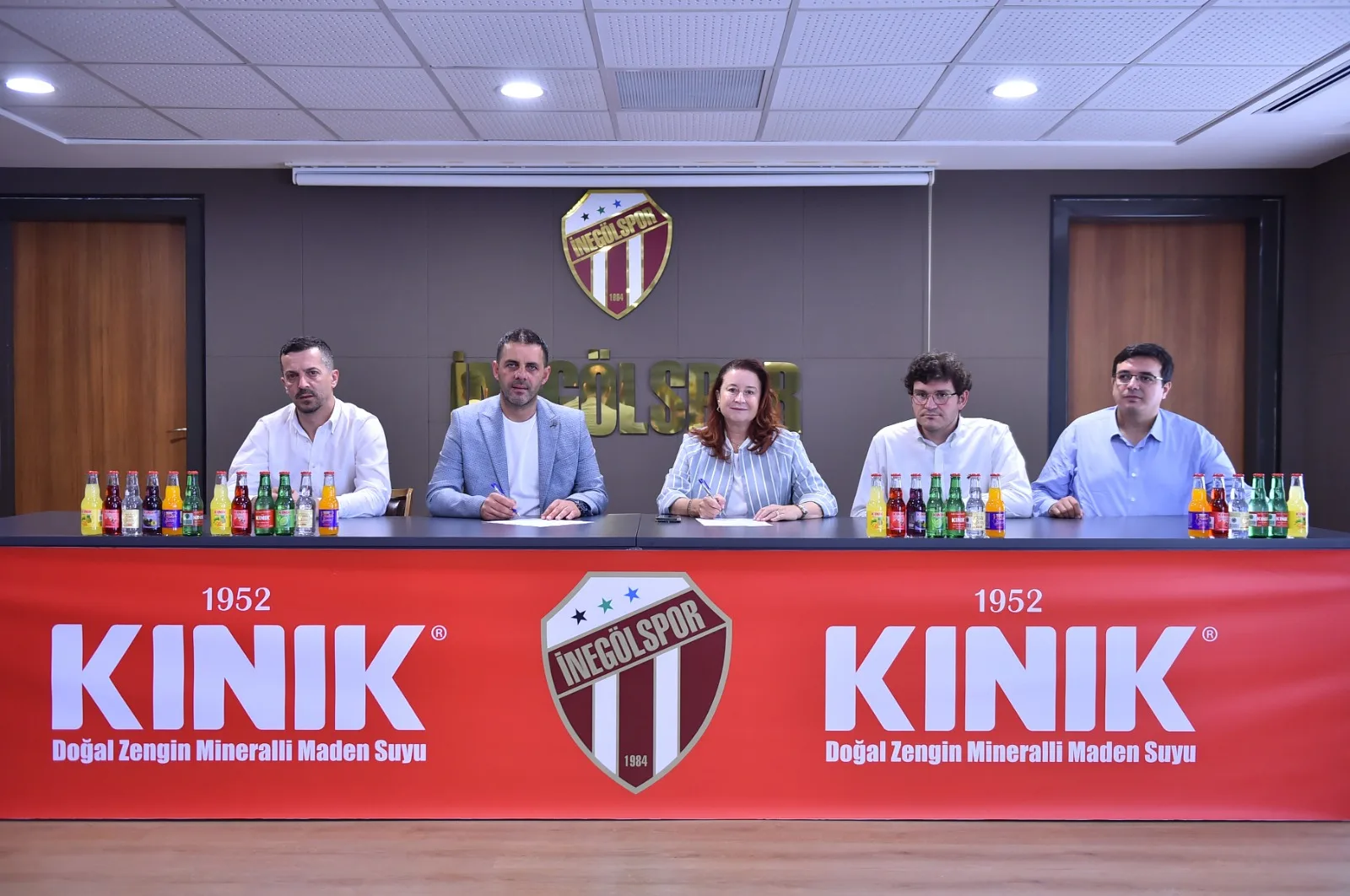İnegölspor stadyum isim sponsoru; Kınık Maden Suları