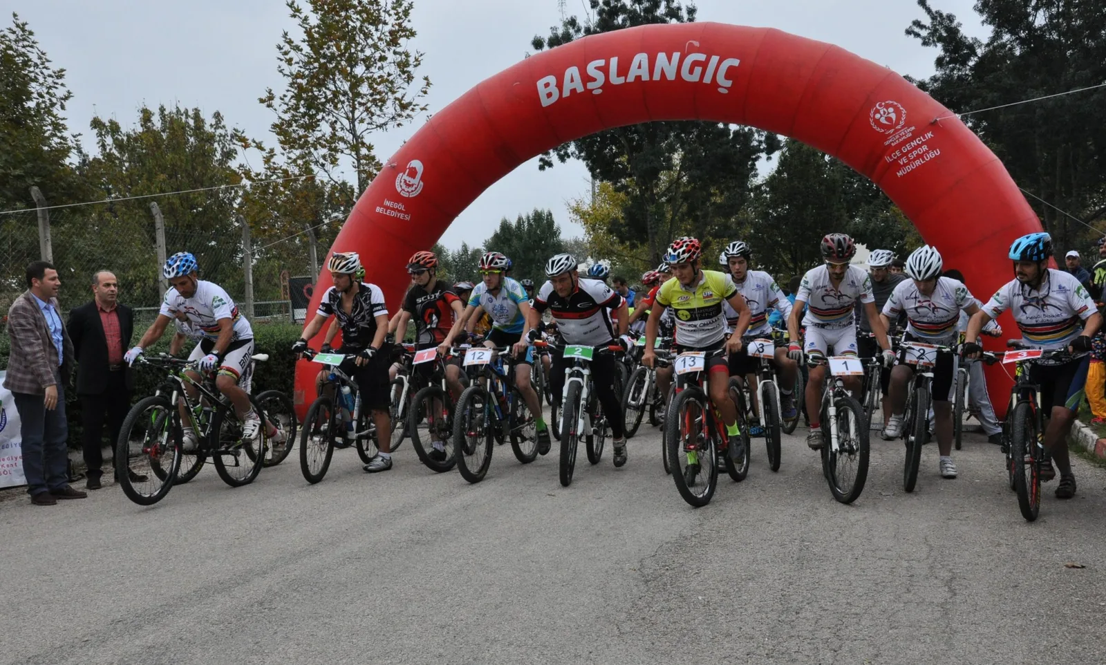 Hızlı pedallar yarıştı