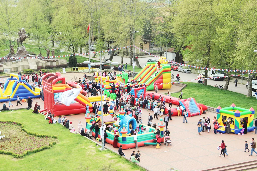 Çocukların Balon Park coşkusu