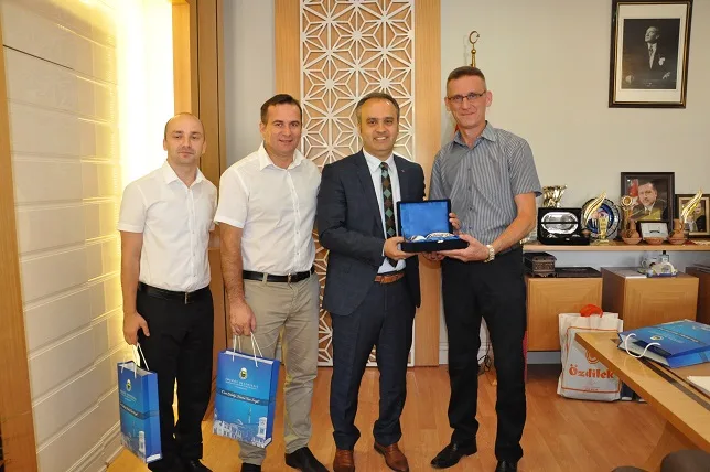 Bosna Hersek ve Fransa’dan Aktaş'a ziyaret
