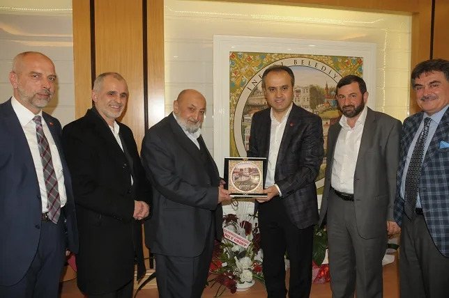 Aktaş’a tebrik ziyaretleri sürüyor