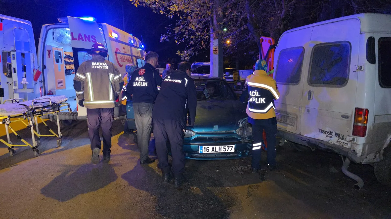 İnegöl'de feci kaza