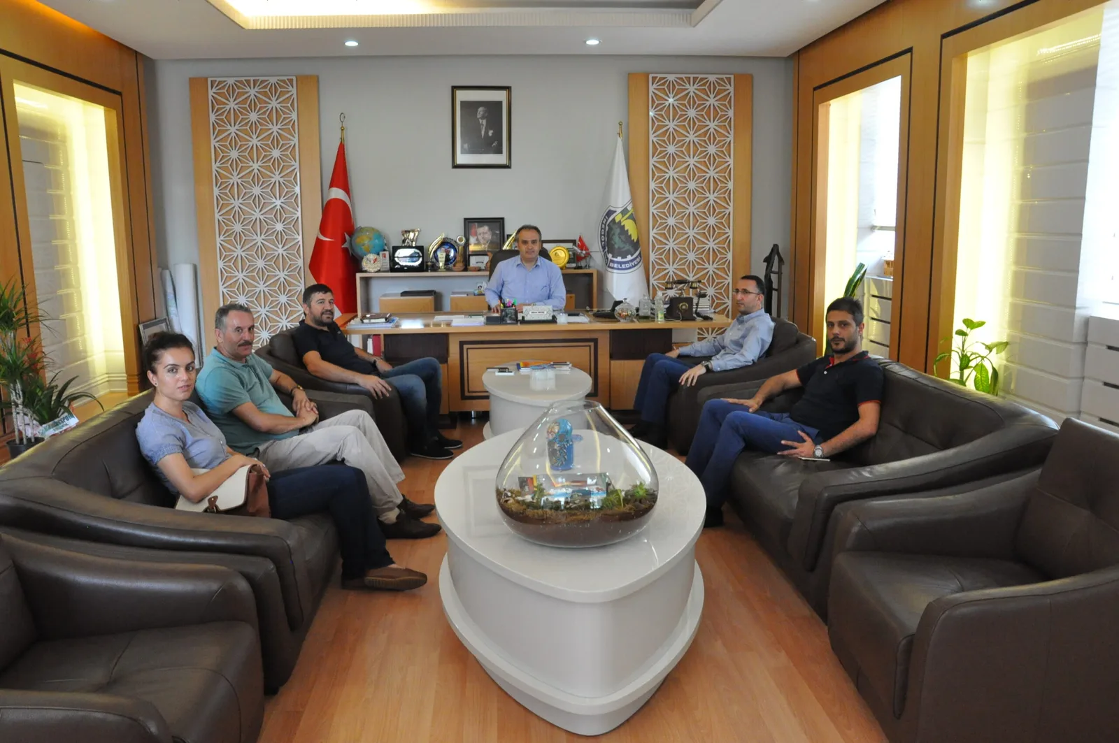 Siverek Başkanı'ndan Aktaş'a ziyaret