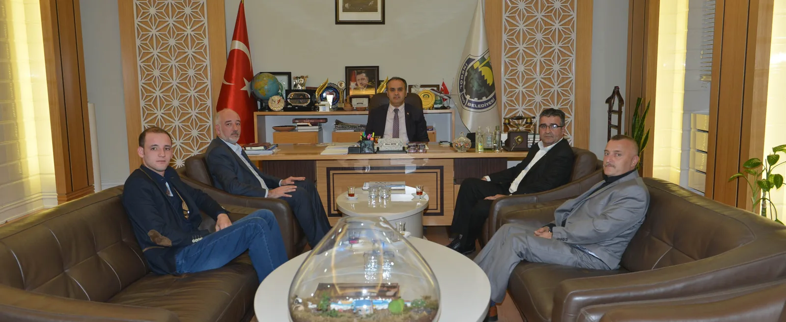 Aktaş’a teşekkür ziyareti