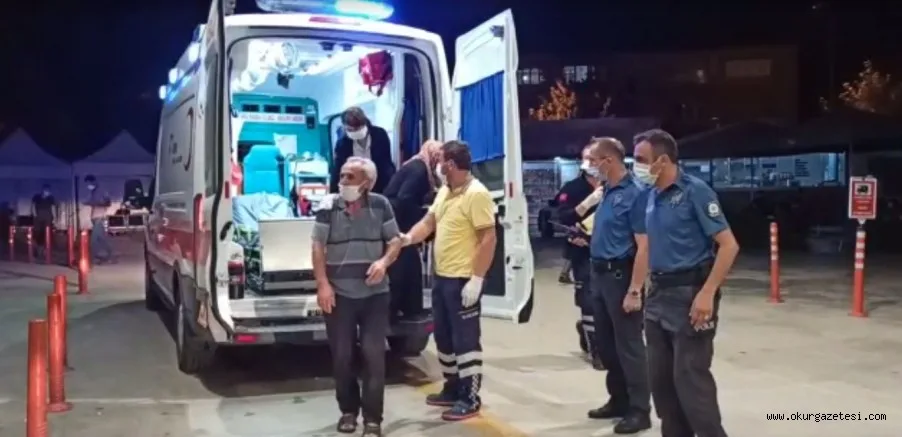 Babasını bıçakladı