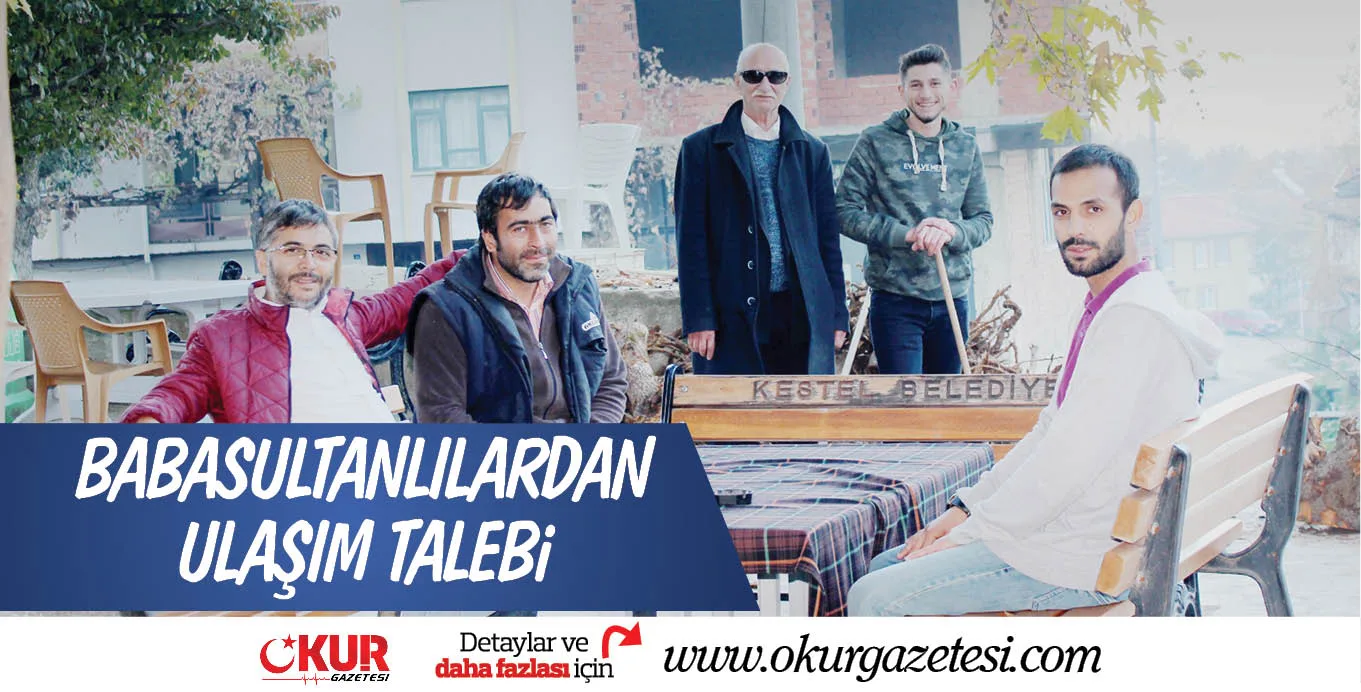 BABASULTANLILARDAN ULAŞIM TALEBi