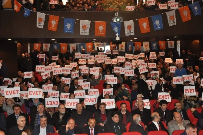 Bakan Arslan, Ak Parti İl Danışma Meclisi Toplantısına Katıldı
