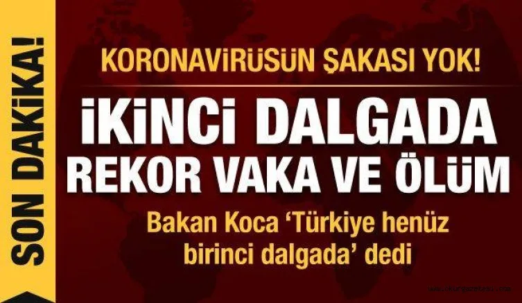 Bakan Koca'nın 'Türkiye henüz birinci dalgada' açıklamasının ardından dünyadan korkunç haber