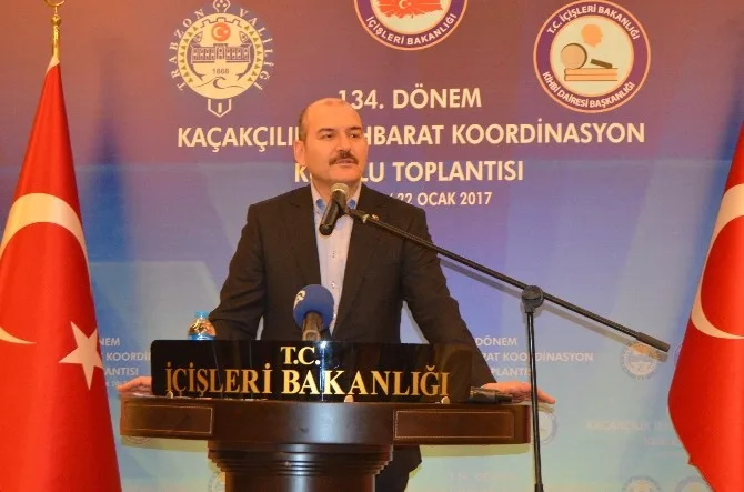 Bakan Soylu, Kaçakçılık İstihbarat Koordinasyon Kurulu Toplantısına Katıldı (2)