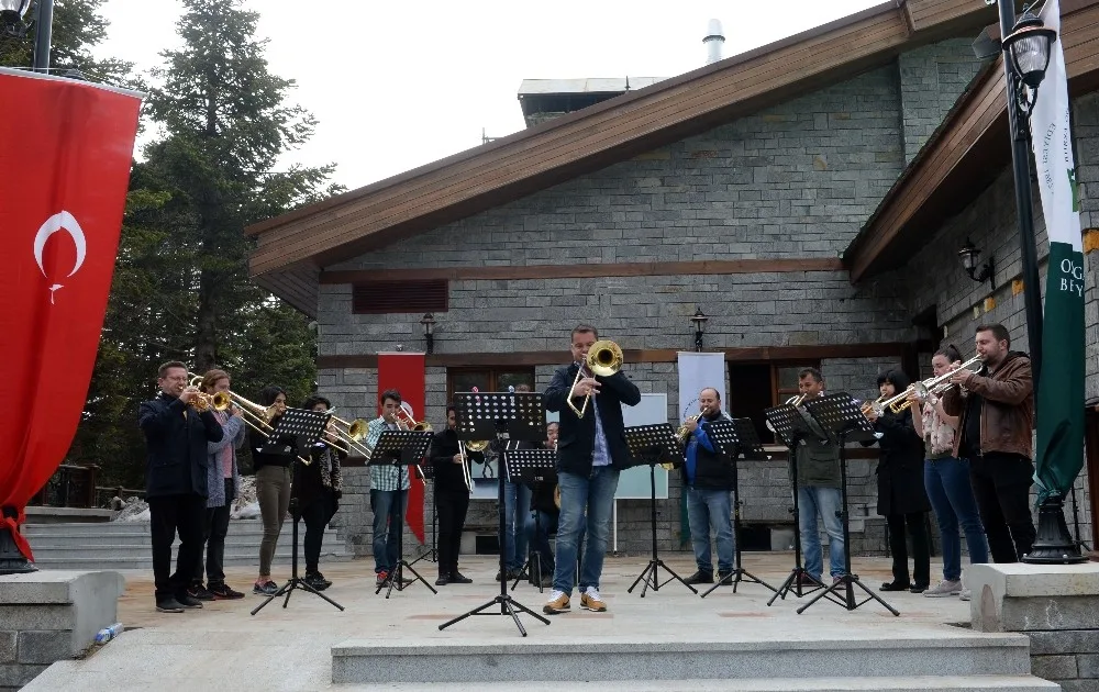 Bakır Çalgılar Beşlisinden Uludağda Konser