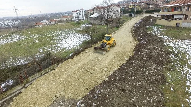 Başiskelede Dolgu Çalışmaları Sürüyor