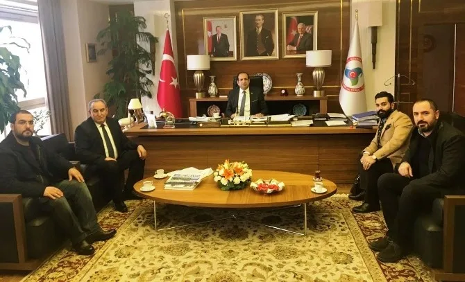 Başkan Çelikten, Bakan Yardımcısı Çiftciye Ziyaret
