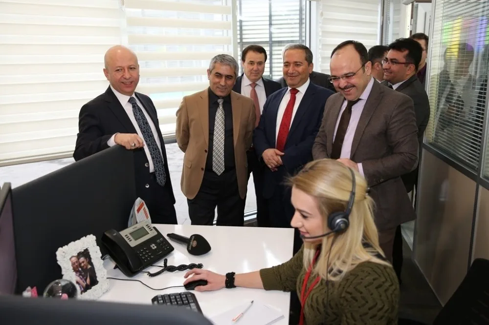 Başkan Çolakbayrakdar Kaymakamları Ağırladı